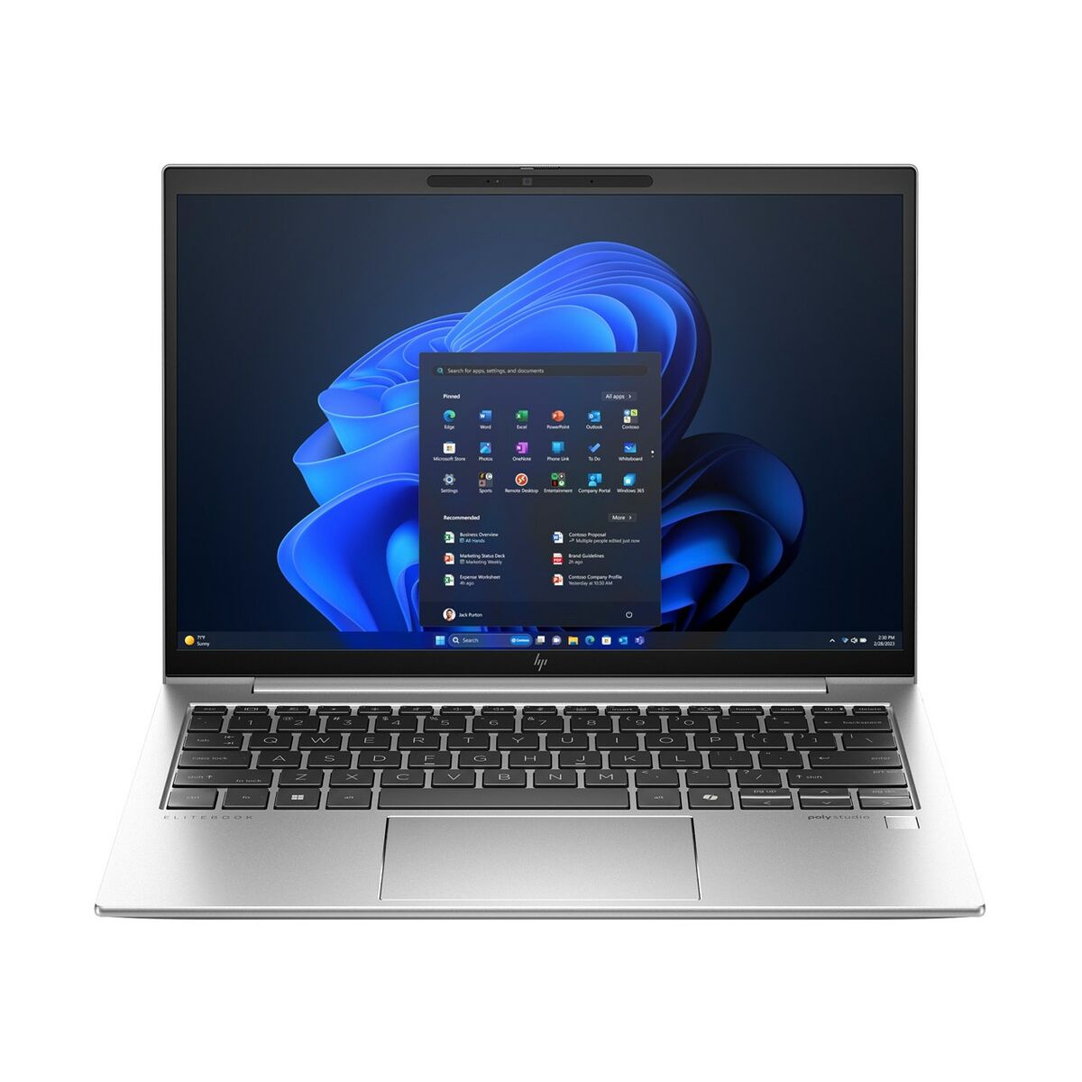 Laptop HP 9G0D4ET 13,3" Intel Core Ultra 7 155u 16 GB RAM 512 GB SSD
