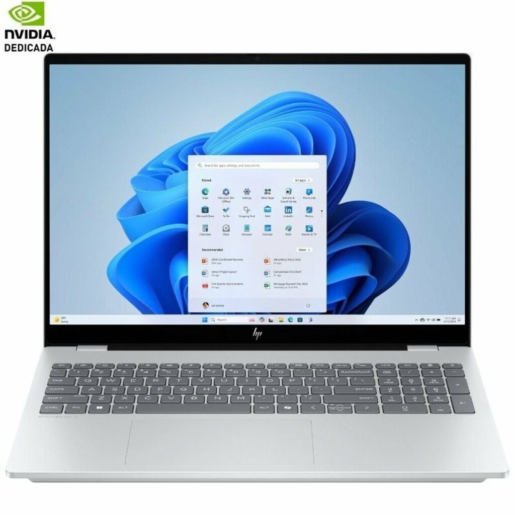 Laptop HP OmniBook 7 AI 16-AY0004NS 16" intel core ultra 7 32 GB RAM 1 TB SSD Nvidia Geforce RTX 4050