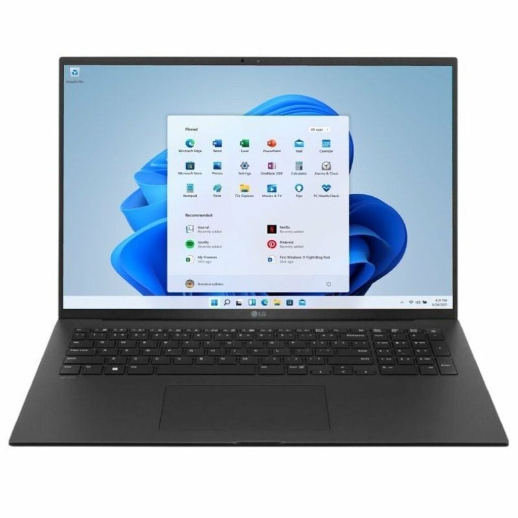 Laptop LG 17Z90S-G.AA79B 17" 16" intel core ultra 7 16 GB RAM 1 TB SSD Qwerty Spaans
