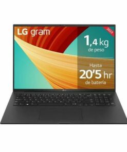 Laptop LG GRAM  16 GB RAM 1,4 GHz Intel Core Ultra 7 155H 512 GB SSD Qwerty Spaans