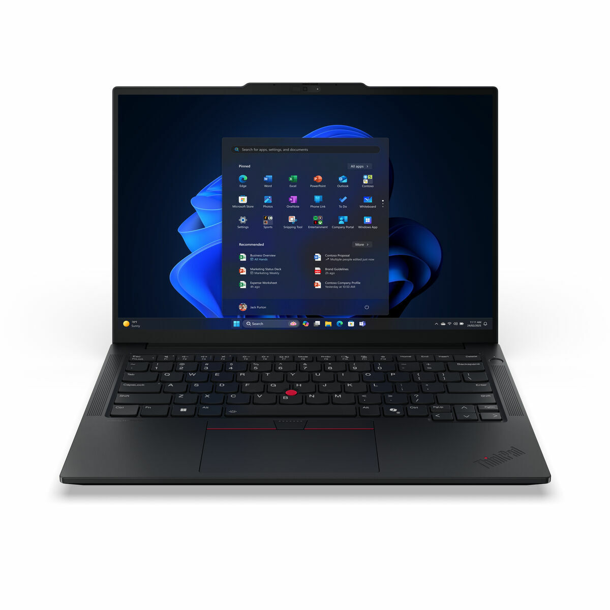 Laptop Lenovo 21SX0044SP 14" 1 TB SSD Qwerty Spaans
