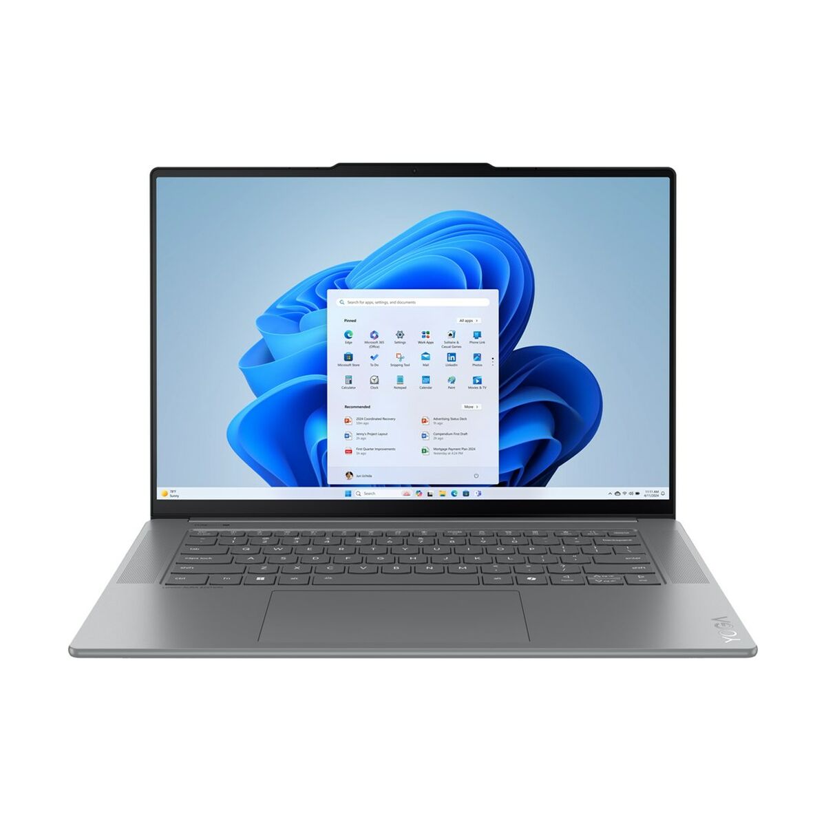 Laptop Lenovo 83HM002SPB 15,3" intel core ultra 7 256V 16 GB RAM 512 GB SSD