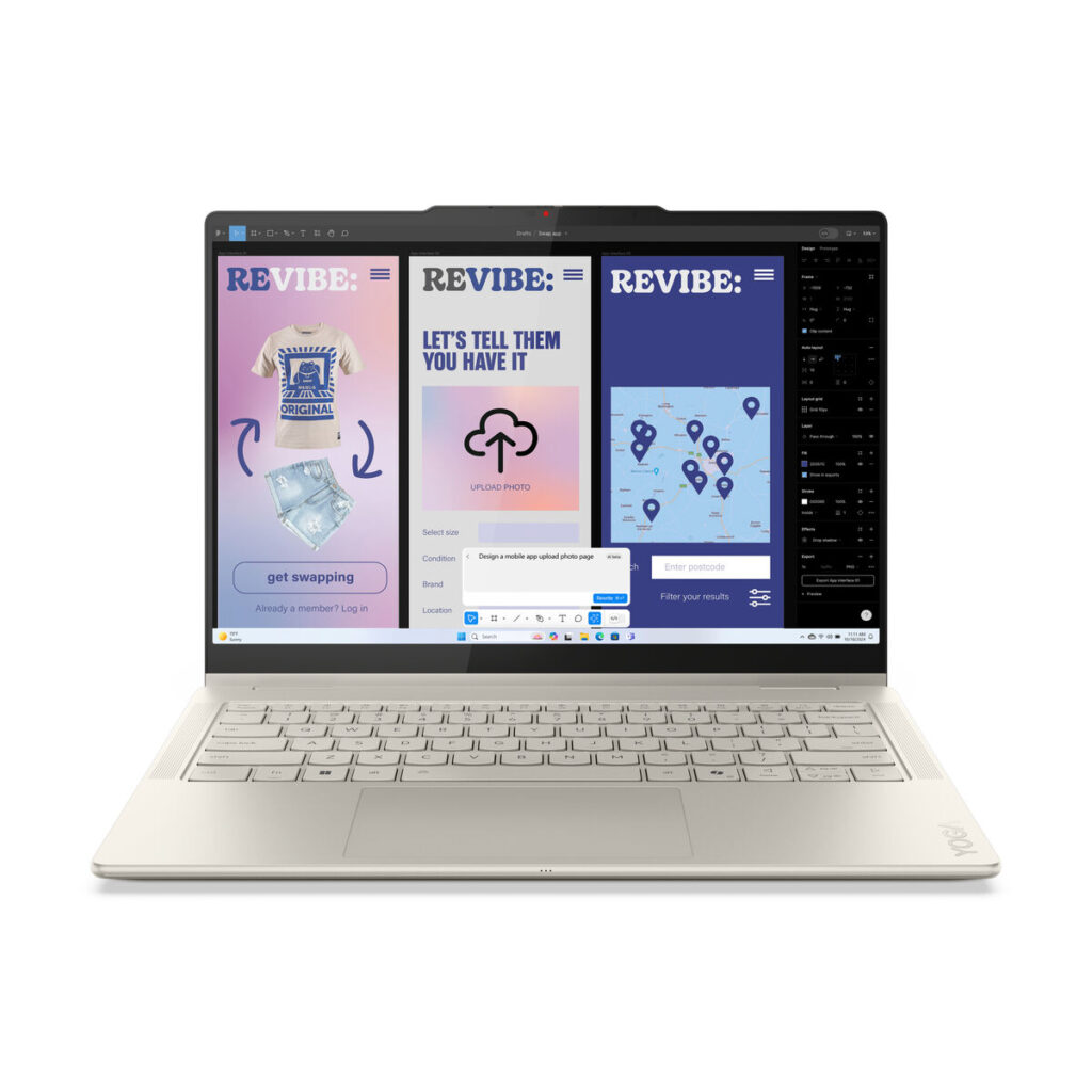 Laptop Lenovo 83JQ0031SP 14" Intel Core Ultra 7 258V 1 TB SSD Qwerty Spaans