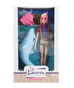 Alternative view of Lauren Deluxe Tienerpop Duikster Met Glitter Dolfijn