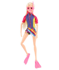 Lauren Deluxe Tienerpop Duikster Met Glitter Dolfijn - Afbeelding 3