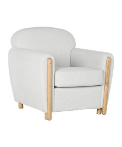 Leunstoel Home ESPRIT Wit 81 x 78 x 82 cm
