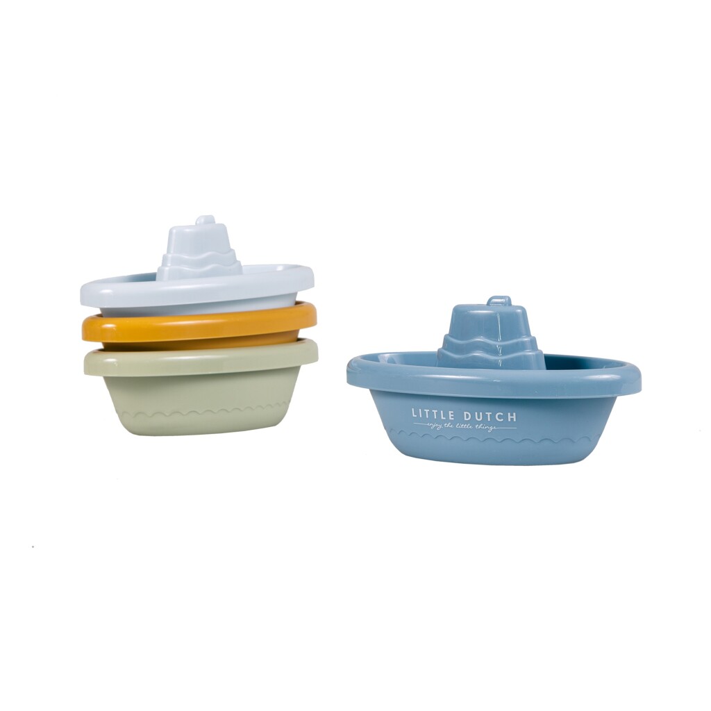 Little Dutch 4 Bad Bootjes Set Blauw - Afbeelding 3