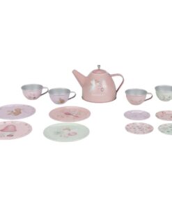 Alternative view of Little Dutch Fairy Garden Tinnen Theeservies