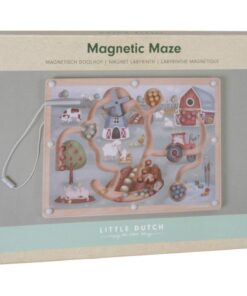 Little Dutch Farm Houten Magnetisch Doolhof