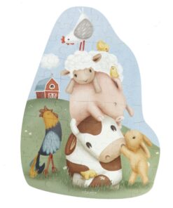 Little Dutch Farm Vloerpuzzel 42 Stukjes - Afbeelding 3