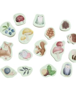 Little Dutch Friends & Fairy Garden Bad Foam Figuren 16 Stuks - Afbeelding 2
