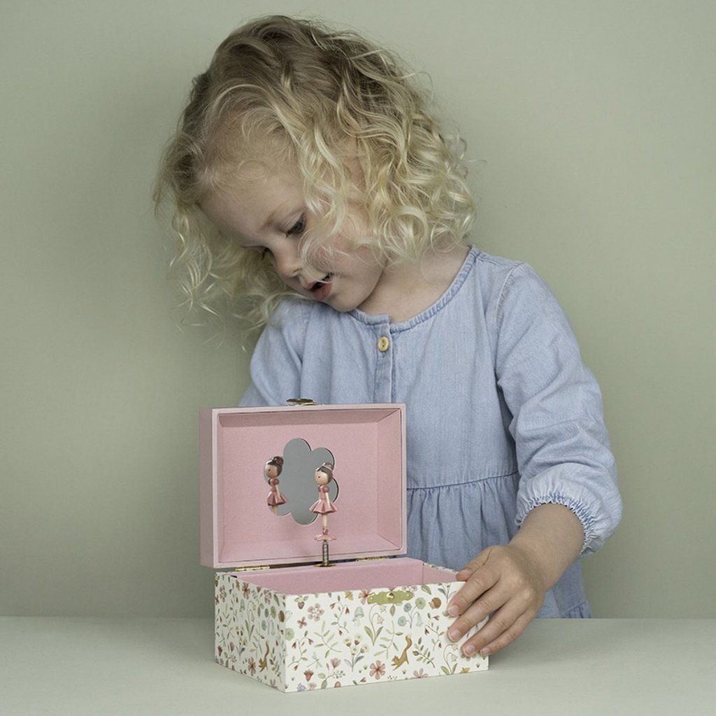 Little Dutch Juwelenkistje met Muziek Roze - Afbeelding 3