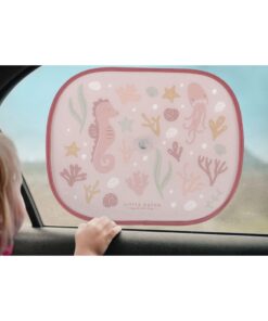 Little Dutch Ocean Dream Zonneschermen 36x44 cm 2 Stuks Roze - Afbeelding 3