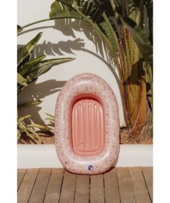 Little Dutch Ocean Dreams Opblaasboot 100x67 cm Roze - Afbeelding 3