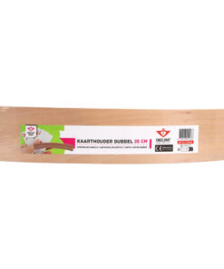 Longfield Houten Dubbele Kaartenhouder 35 cm