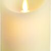 Lumineo Led Kaars Dans Vlam 10 Cm Creme