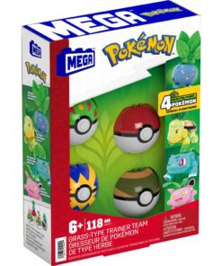 MEGA Pokémon Grass Type Trainer Team Grasaanval