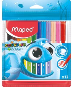 Maped ColorPeps Ocean Viltstiften 12 Stuks