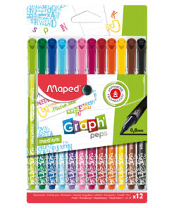 Alternative view of Maped Graph’Peps Fijnlijners 12 Kleuren 0.8 mm