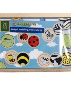 Marionettewood Houten Memory Spel 20-delig