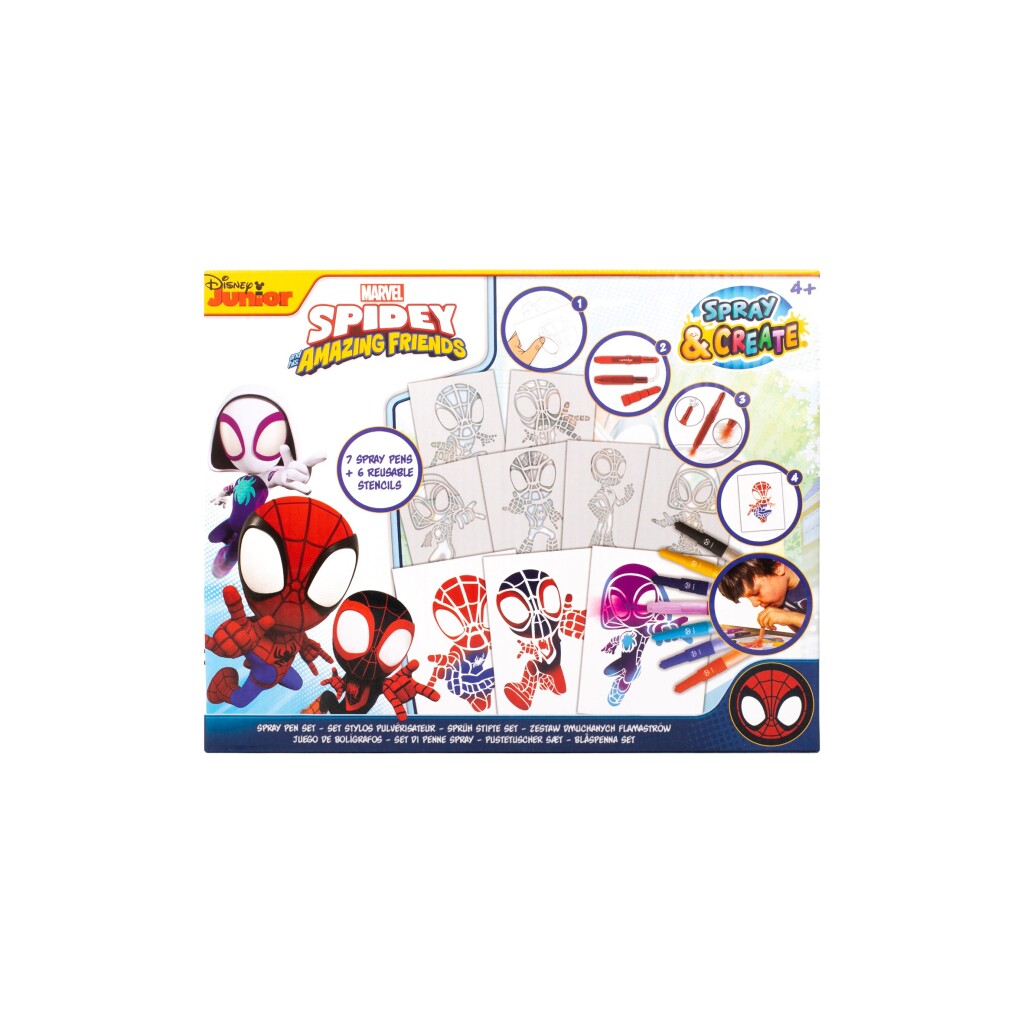 Marvel Spidey Spraypen Set - Afbeelding 3