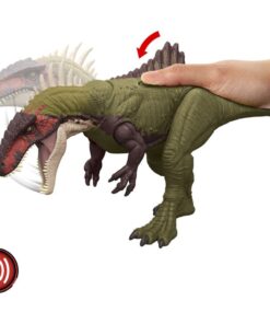 Alternative view of Mattel Jurassic World Battle Roarin Becklespinax 43 cm + Geluid