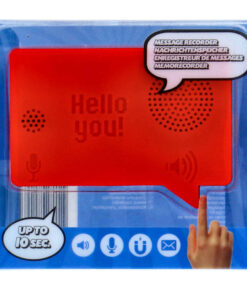 Memo Recorder Magnetisch Rood