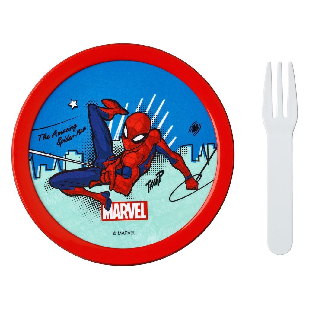 Mepal Campus Fruitbox Spiderman 300 ml Rood/Blauw - Afbeelding 2