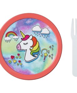 Alternative view of Mepal Campus Fruitbox Unicorn 300 ml Roze/Groen