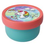 Mepal Campus Fruitbox Unicorn 300 ml Roze/Groen