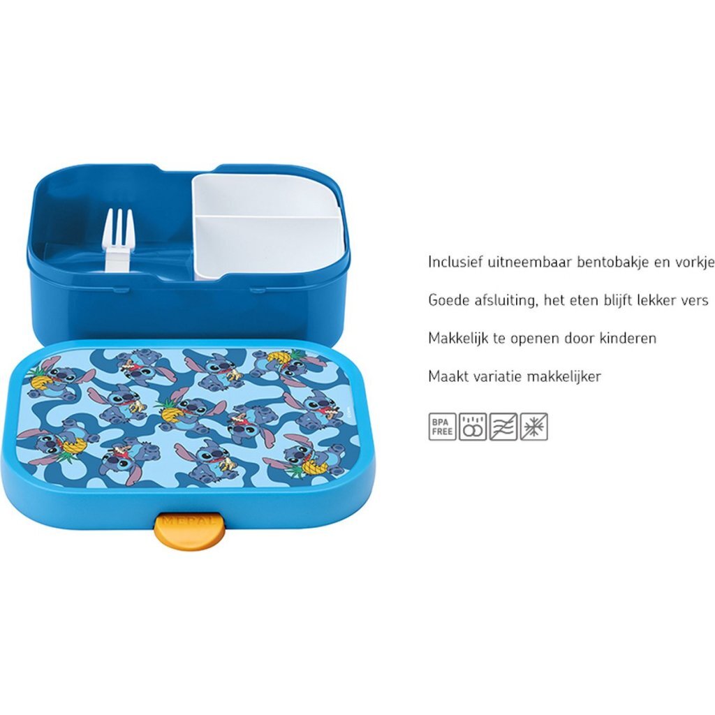 Mepal Campus Lunchbox Disney Stitch Blauw - Afbeelding 2