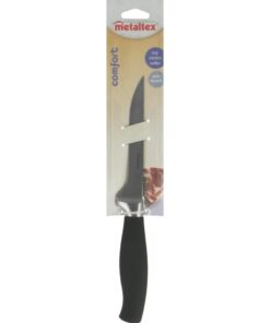Metaltex Comfort Vleesmes 28 cm Zwart/RVS