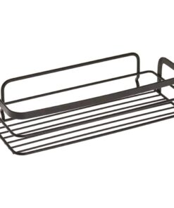 Metaltex Doucherek 20x20x30 cm Zwart/Metaal