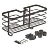 Metaltex Doucherek 29x11x15 cm Zwart/Metaal