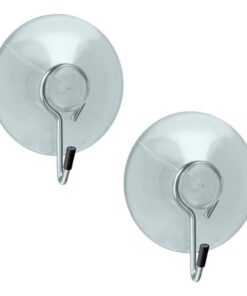 Metaltex Haken met Zuignap 2 Stuks - Afbeelding 2