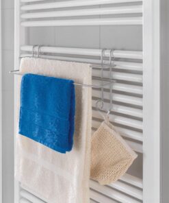 Alternative view of Metaltex Handdoekrek Radiator 39x15x20 cm Zilver