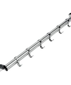 Metaltex Hangend Rek voor Keukengerei met 6 Haken 37 cm RVS