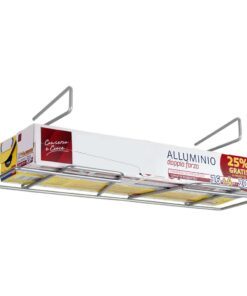 Alternative view of Metaltex Huishoudfoliehouder 33x12x9 cm Zilver