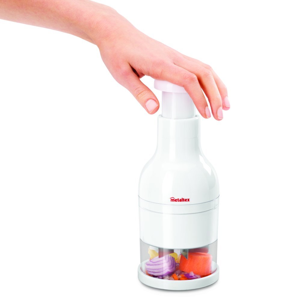 Metaltex Kitchen Helpers Twist Onion Uiensnijder Wit - Afbeelding 3