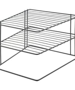Metaltex Palio Bordenrek 25x25x19 cm Zwart