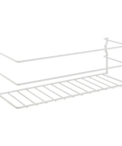 Metaltex Quick Box Space Saver Deur- en Wandrekje 34x11x11 cm Wit