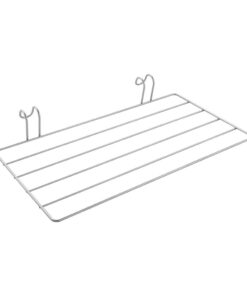 Metaltex Radiator Droogrek 51x32 cm Zilver
