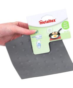 Metaltex Siliconen Pot Opener Grijs - Afbeelding 3