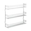 Metaltex Space Saver Smart Kitchen Pepito Kruidenrek 3 Etages 36x32x8 cm Zilver