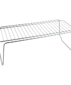 Metaltex Stapelrek 19x18x45 cm Zilver
