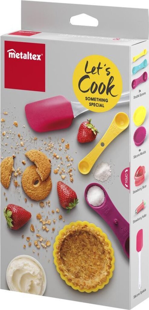 Metaltex Taart en Cake Set voor het maken van Taartjes en Gebakjes - Afbeelding 2