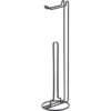 Metaltex Toiletrolhouder voor 3 Rollen 58x15 cm Zwart
