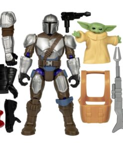 Alternative view of MixMashers Star Wars Mando en Grogu Deluxe