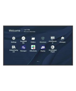 Monitor Videowall ViewSonic CDE6530 Zwart UHD 4K 65"