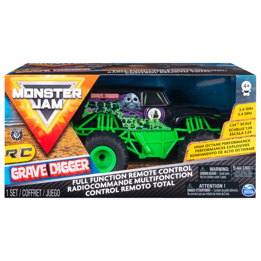 Monster Jam RC Grave Digger 1:24 - Afbeelding 3